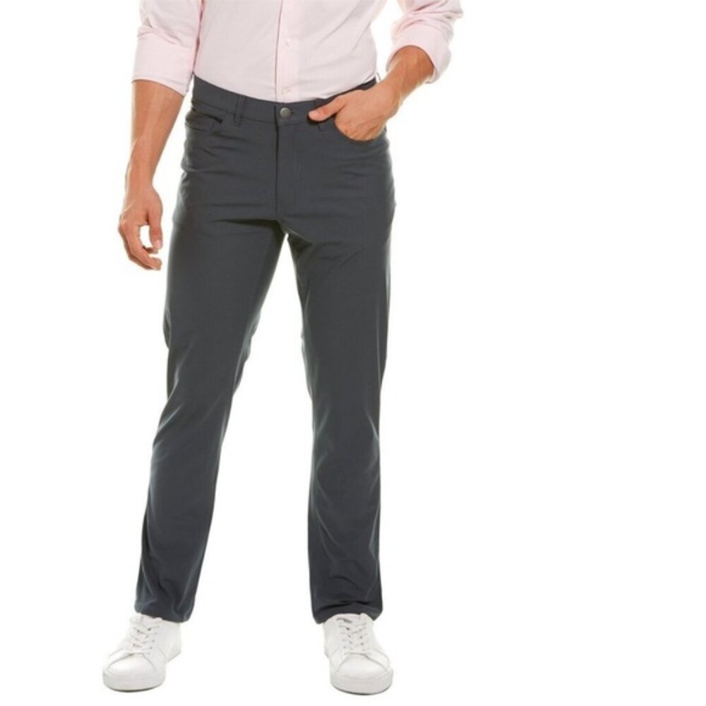 Hickey Freeman Mens Gray Golf Pant Size 36 x 32